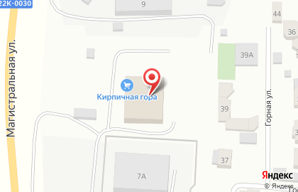 Кирпичная гора, стройбаза на карте