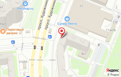 Пекарня в Санкт-Петербурге на карте