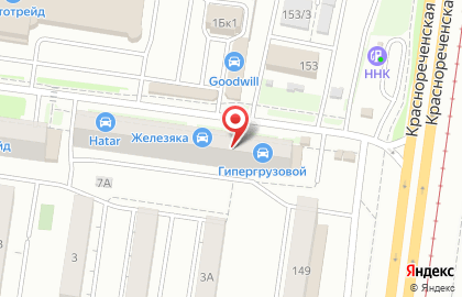 Мебельный магазин в Хабаровске на карте