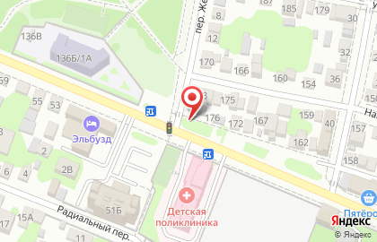 Магазин овощей и фруктов в Ростове-на-Дону на карте