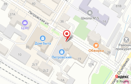 Магазин детских товаров Тип-Топ на Петровской улице на карте