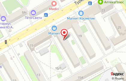 Страховая компания РСХБ-Страхование на Туркестанской улице на карте