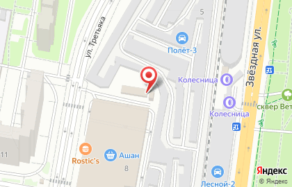 Пункт экспресс-замены масла Doсtor Masloff на улице Третьяка на карте