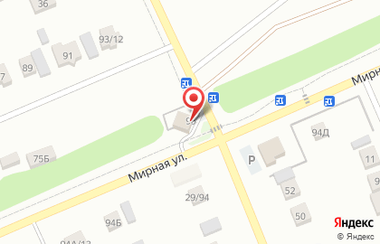 Мини-маркет Мирный на карте