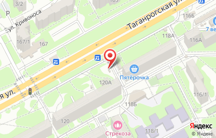 Магазин фруктов и овощей в Ростове-на-Дону на карте