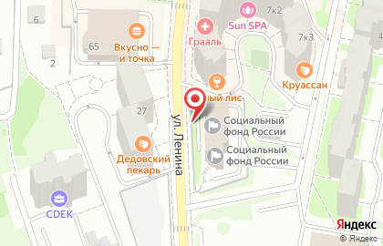 РБР-Авто на улице Ленина на карте