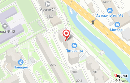Магазин продуктов в Красноярске на карте
