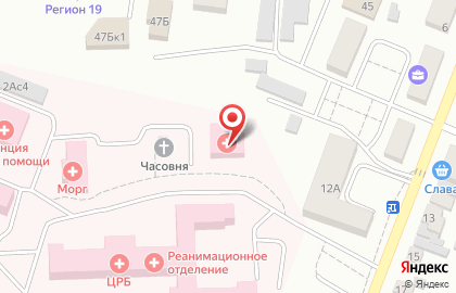 Красноярское краевое бюро судебно-медицинской экспертизы на карте