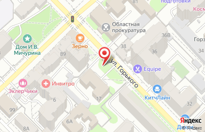ЗАО УралСиб на улице Горького на карте