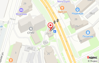 Сауна Теремок в Архангельске на карте