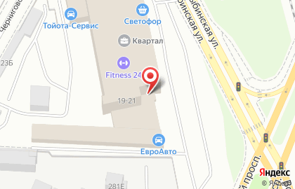 Производственно-торговая компания ВСЕСВЕТОДИОДЫ на Ново-Рыбинской улице на карте