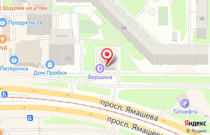Автосервис ИП Такабаев И. Х. в Ново-Савиновском районе на карте