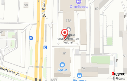 3 отряд ФПС по Забайкальскому краю на карте