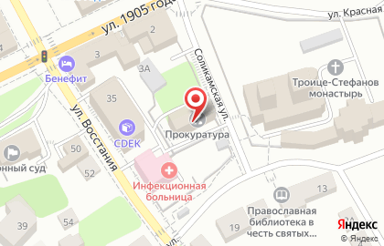 Прокуратура Мотовилихинского района на карте