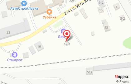 Сеть АГЗС GasPro в Томске на карте