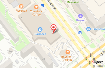 Магазин i.MARKET на Ульяновском проспекте на карте