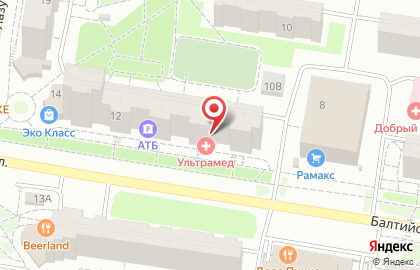 Банкомат РОСБАНК в Барнауле на карте