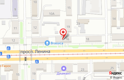 Автостэлс на проспекте Ленина на карте