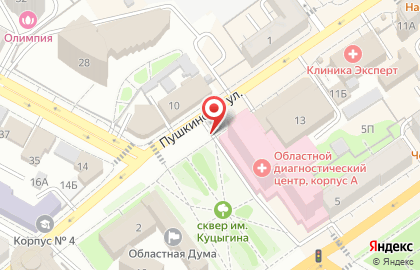 Аптечный супермаркет в Ленинском районе на карте