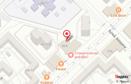 Цветочный салон ЦветоЛэнд на улице Шамиля Усманова на карте