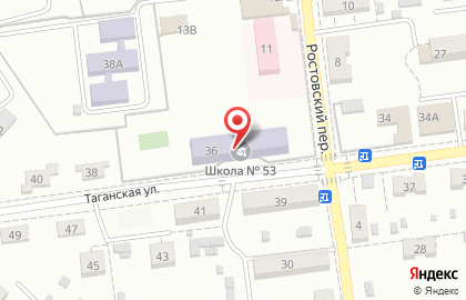 Участковая избирательная комиссия №402 в Ростовском переулке на карте