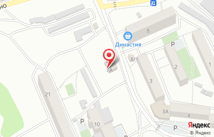 Крон в Октябрьском районе на карте