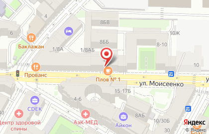 Кафе Плов №1 в Санкт-Петербурге на карте