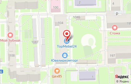Магазин товаров для творчества и рукоделия Яркий мир рукоделия на Варшавской улице на карте