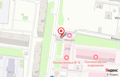 Продуктовый магазин Ветеран на улице Мичурина на карте