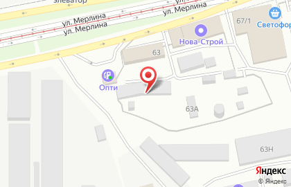 ООО ПЭК на улице Петра Мерлина на карте