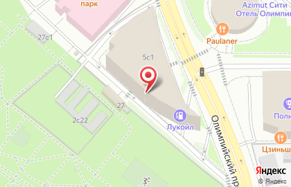 Петрокоммерц Банк ОАО Отделение Олимпийский Проспект на карте