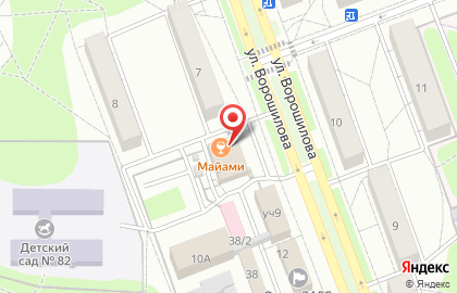 Салон мебели Ультра в Ангарске на карте