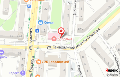 Продовольственный магазин в Ленинградском районе на карте