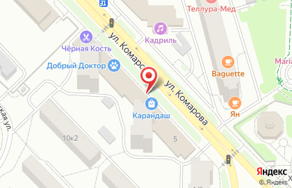 Лак и Ножницы на карте