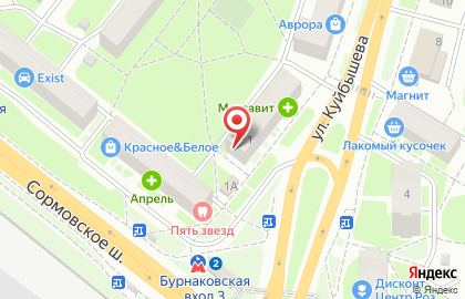 Микрокредитная компания РосДеньги в Московском районе на карте