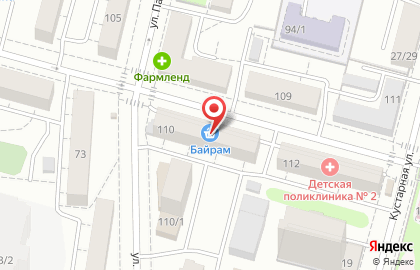 Банкомат Банк Уралсиб на улице Достоевского на карте