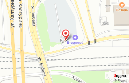 Автостоянка в Екатеринбурге на карте