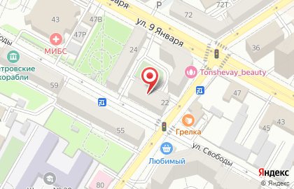 Воронежское ритуальное бюро на карте