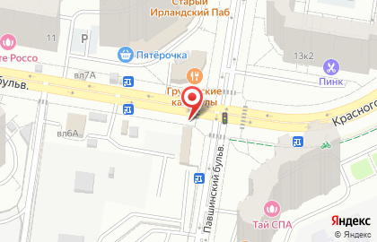 Магазин товаров для праздника Волшебный ларец на карте