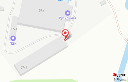 Транспортная компания ПЭК на Сельской Богородской улице, 57/1 на карте