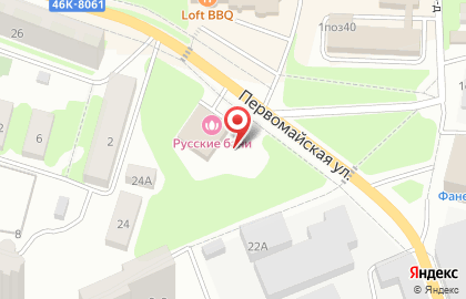 Кафе У бани на карте