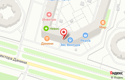 Ветеринарная клиника и ветаптека Эйс Вентура в Пушкине на карте