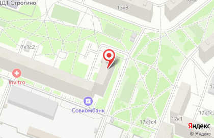 Служба вскрытия и замены замков на Строгинском бульваре на карте