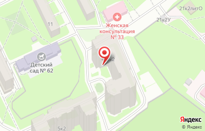 Салон красоты Жемчуг в Санкт-Петербурге на карте