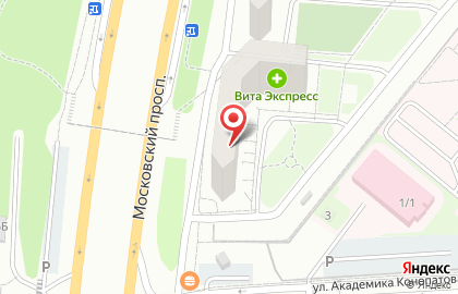 Парикмахерская МуЖенек на Московском проспекте на карте