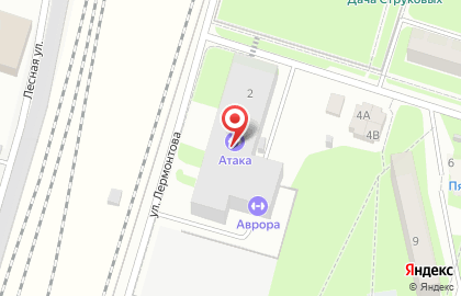 Фитнес-клуб Аврора в Пушкино на карте