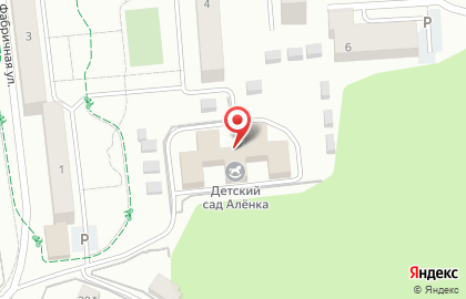 Детский сад №21 Аленка на карте