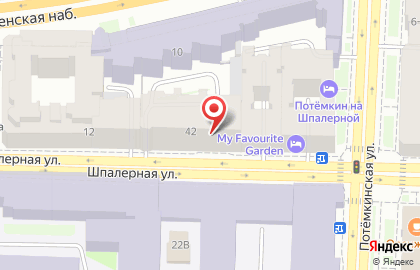 Банкомат Петербургский социальный коммерческий банк на Шпалерной улице на карте