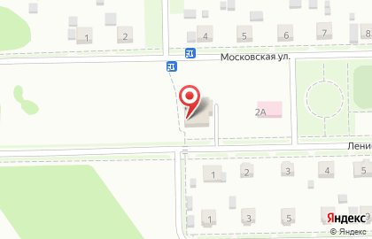 Магазин продуктов У Петровича на Ленинградской улице, 1а в Бору на карте