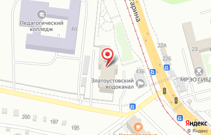 Представительство в г. Златоусте Южно-Уральская торгово-промышленная палата на карте